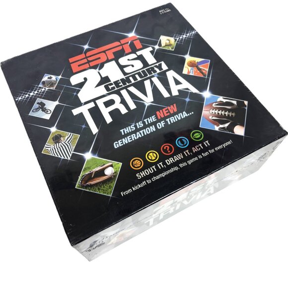 USAopoly ESPN 21st Century Trivia NIB – NEW With TAGS - Picture 4 of 13